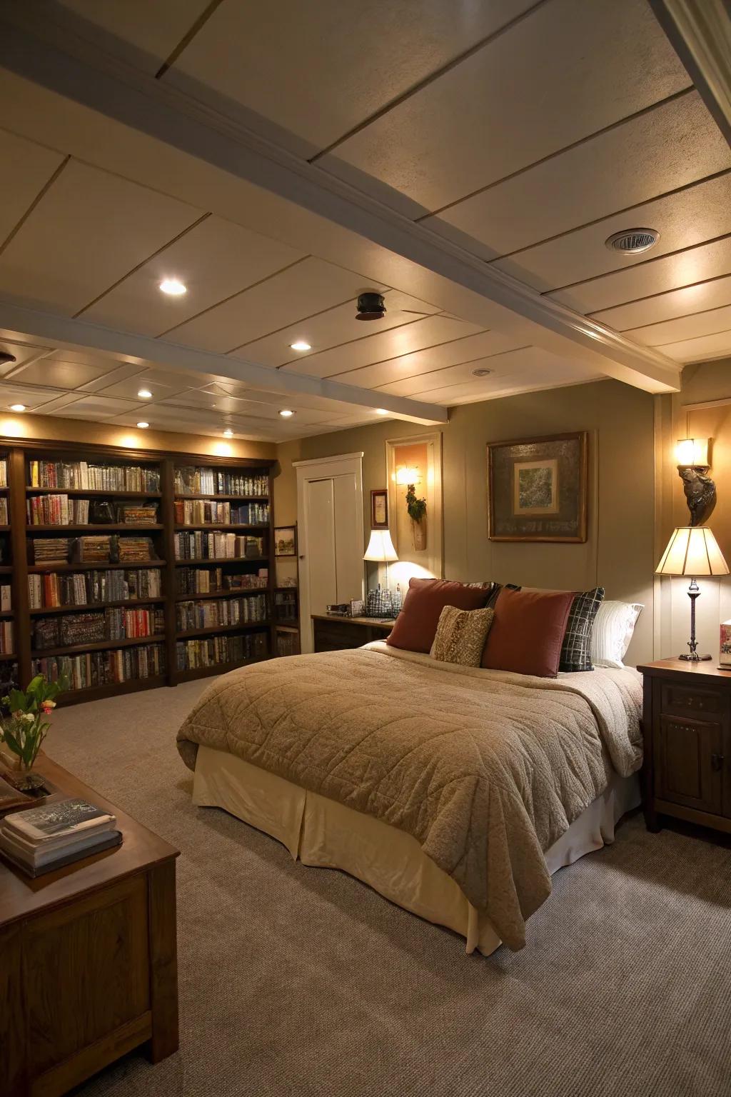 Achieve a warm and inviting atmosphere with thoughtfully layered lighting solutions.