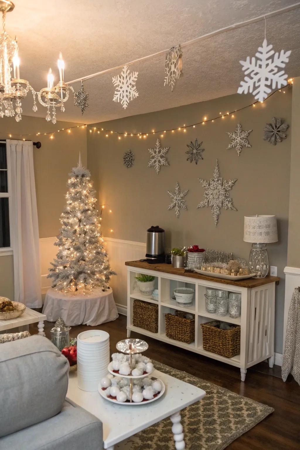 Step into a snowy dreamscape with a Winter Wonderland theme.