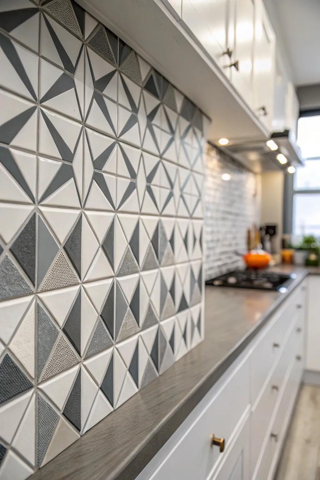 Peel-and-stick tiles offer a quick transformation without a hefty price tag.