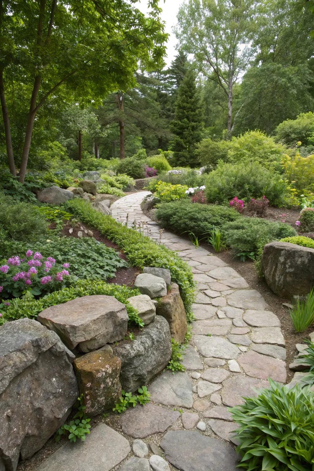 Stone gardens offer a natural and budget-friendly way to enhance your yard.