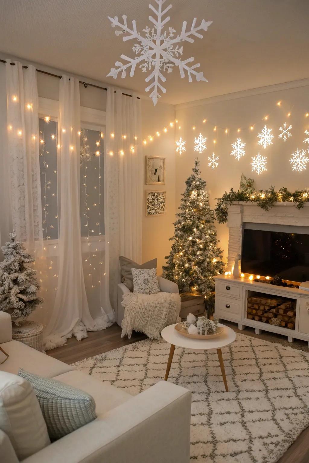 Create a magical Winter Wonderland for your next holiday party.