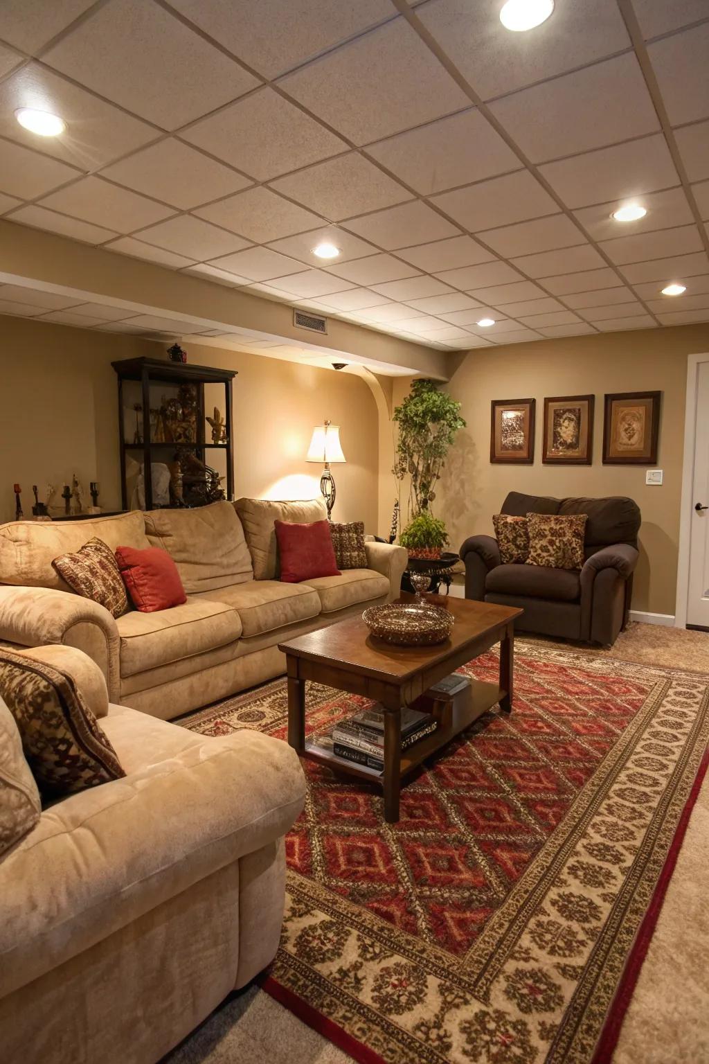 A cozy living space perfect for family gatherings.