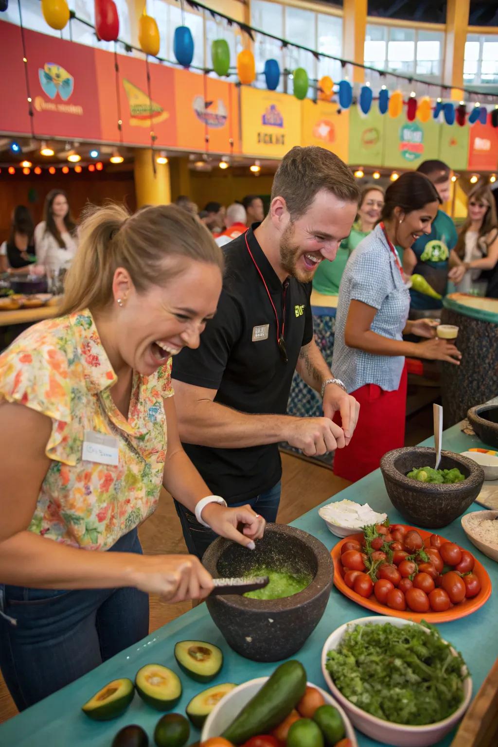 Spice things up with a guacamole showdown.