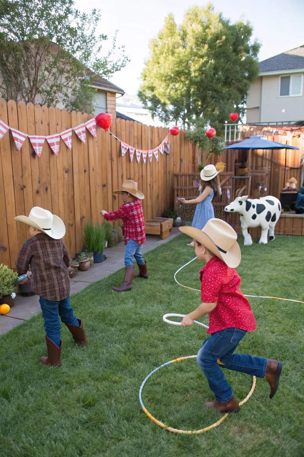 Bring a taste of the rodeo with engaging themed games.