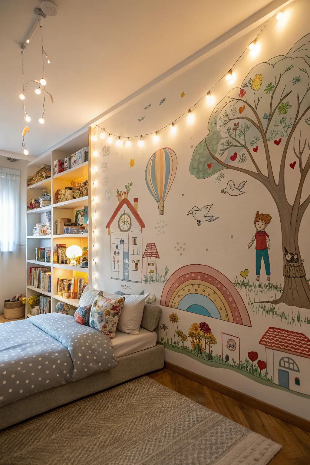 Murals add whimsy and wonder