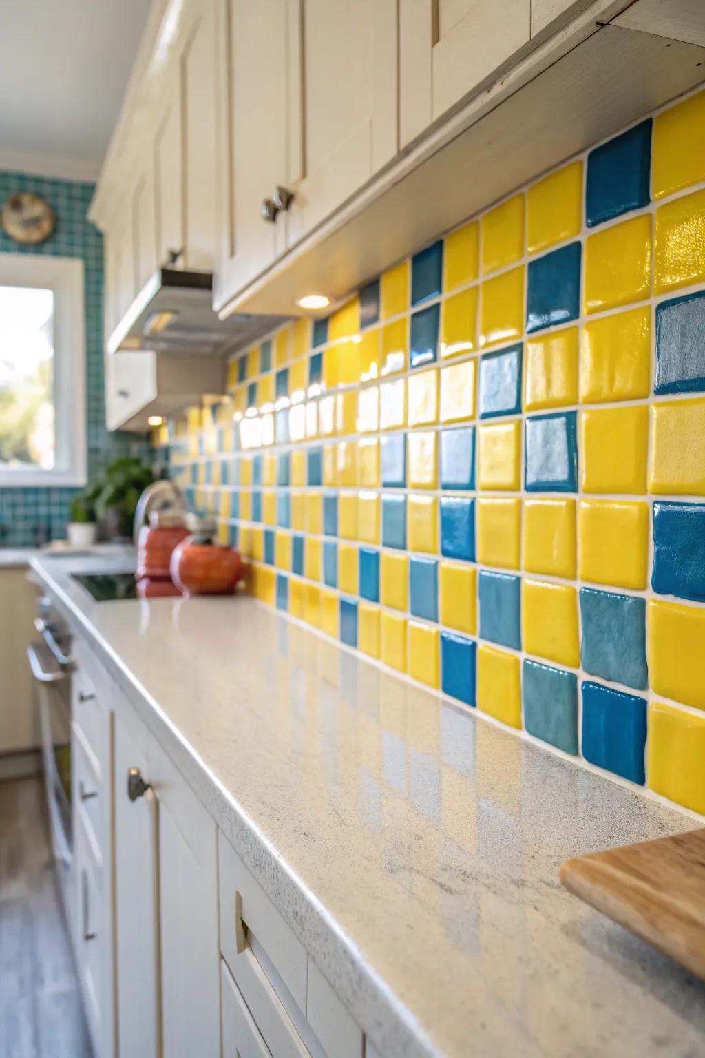 Bright colors can energize and uplift your kitchen space.