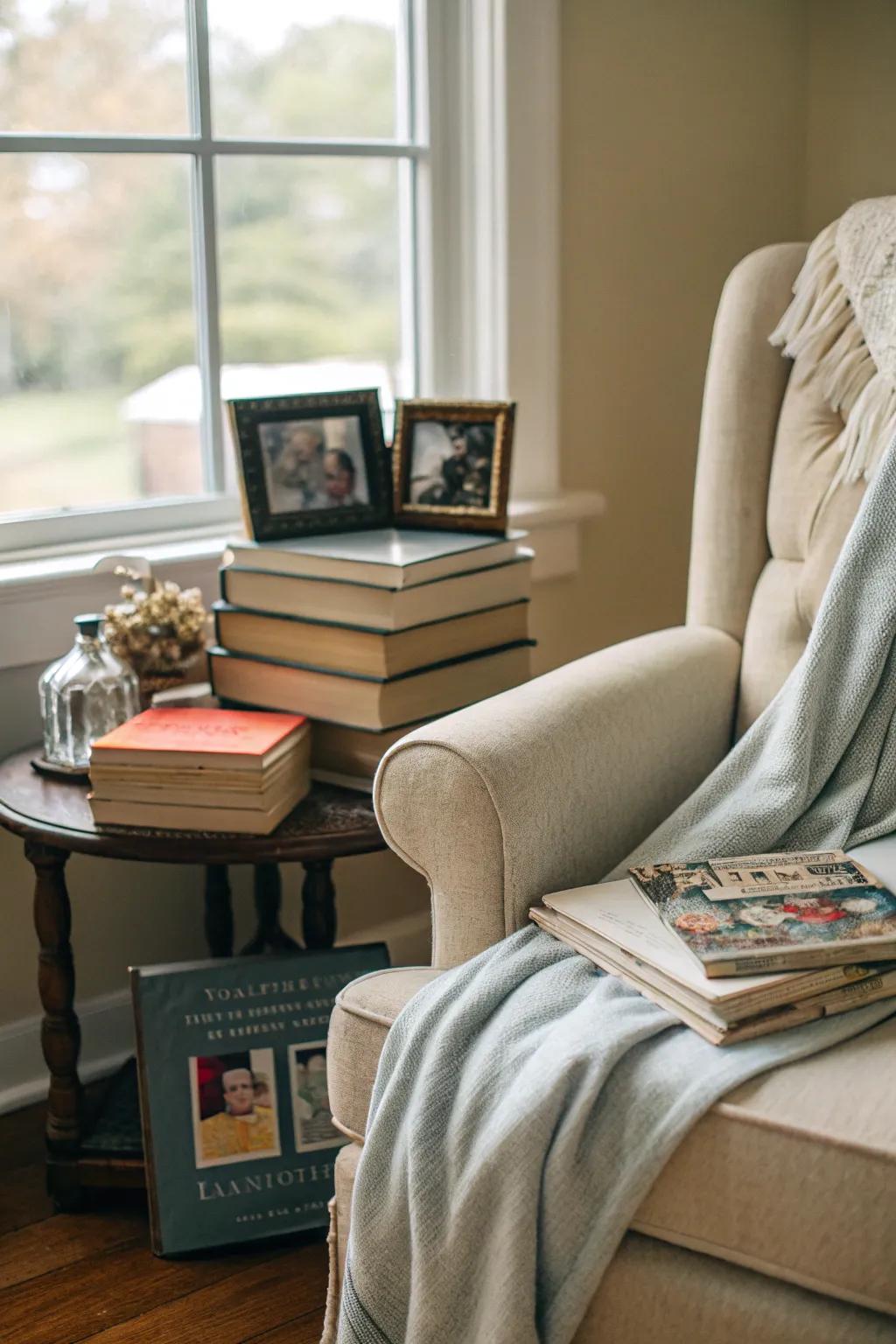 Personal touches make your space unique.