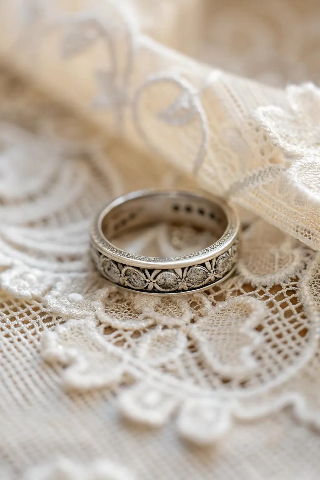 A vintage-inspired band with timeless charm.