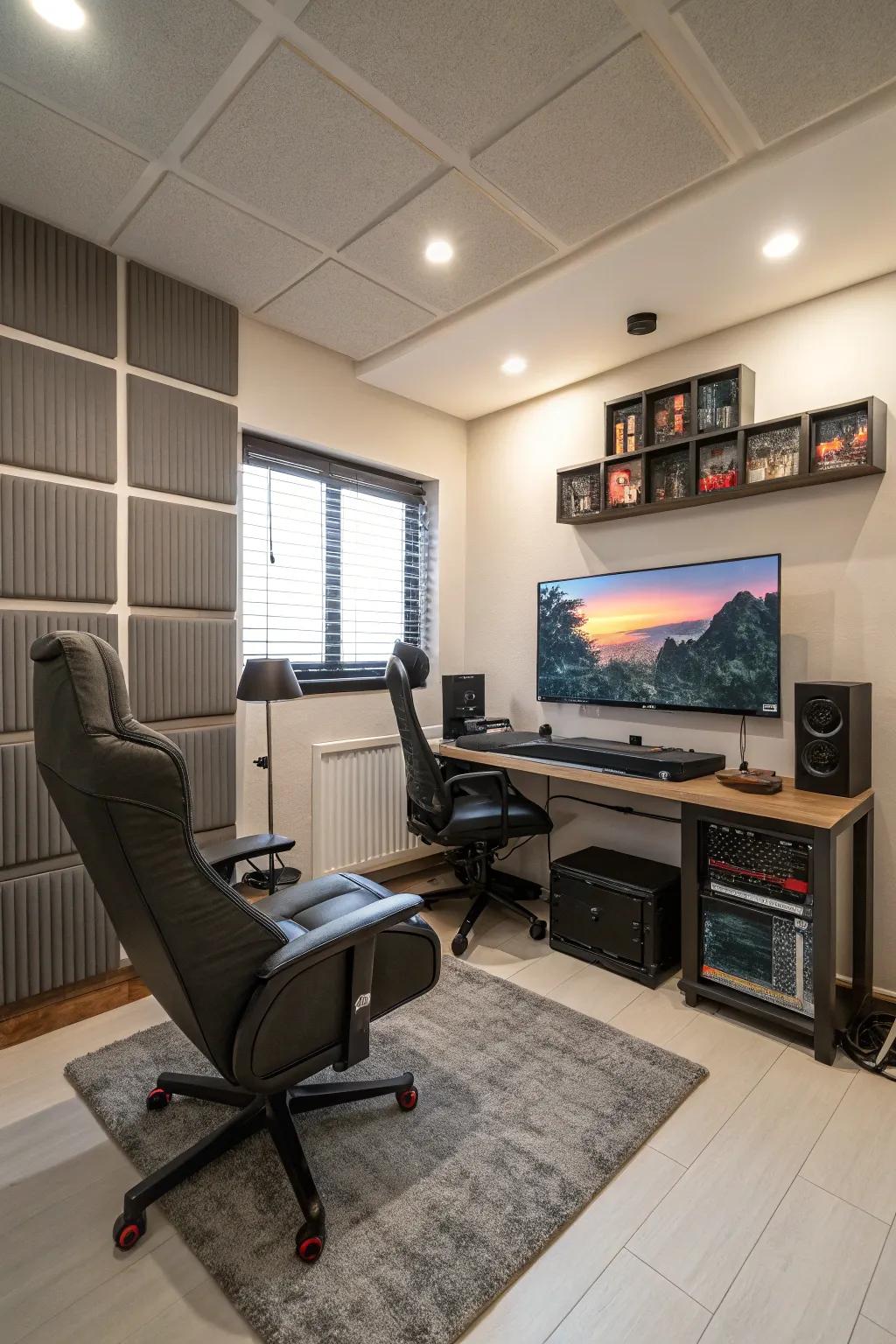 Soundproofing can transform your game room into an immersive environment.