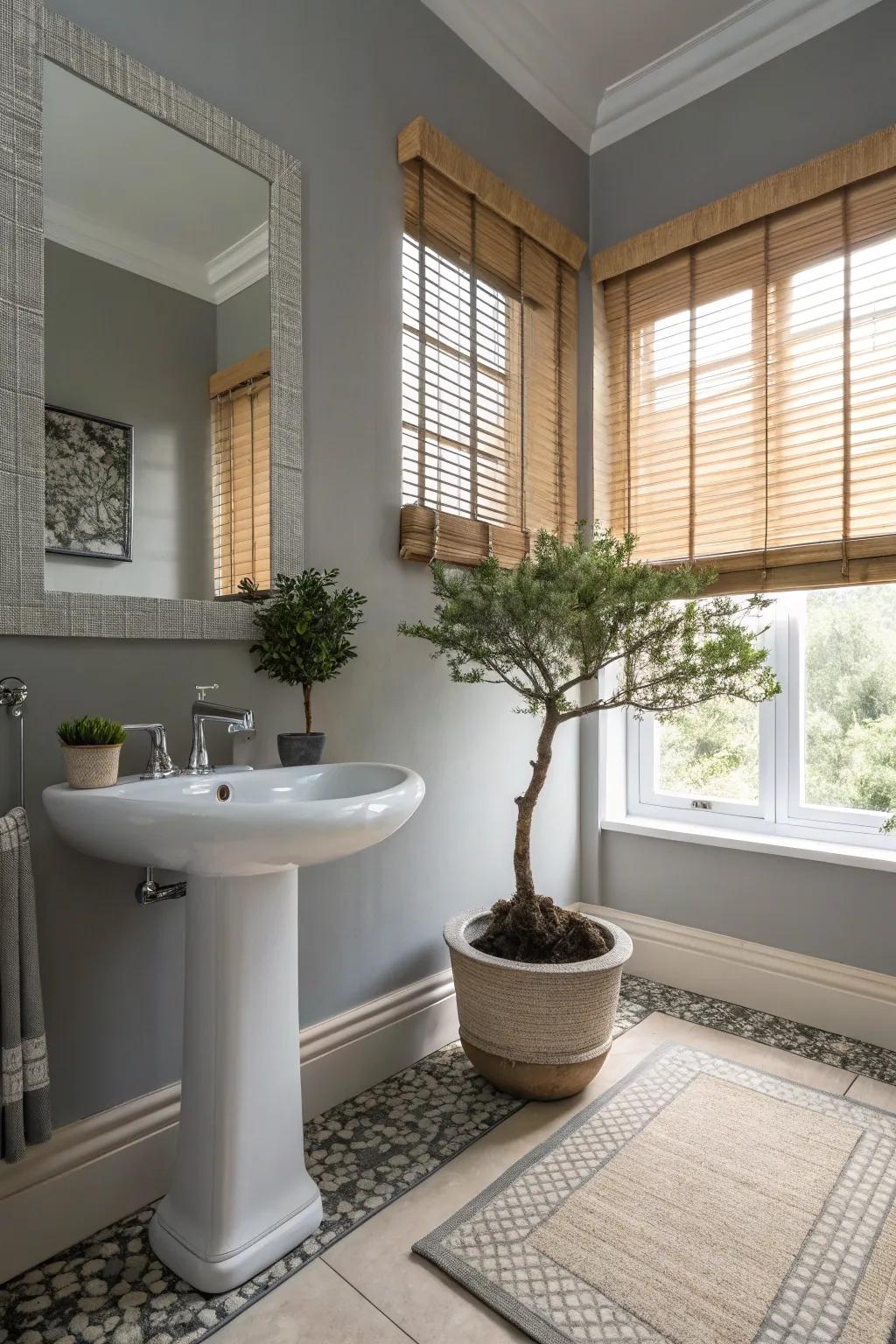 Create a serene retreat with calming colors and natural materials.