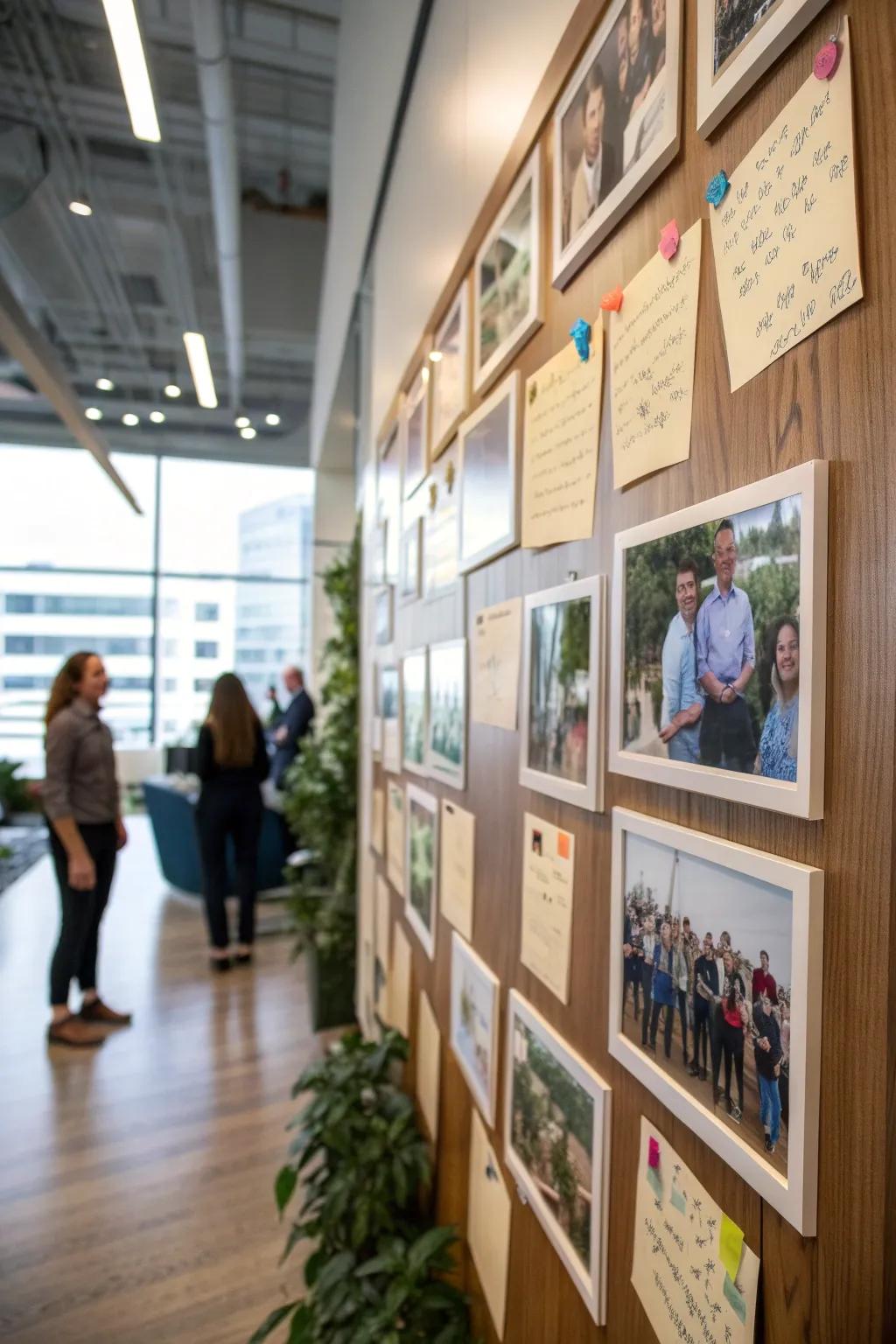 A personal touch with a heartwarming memory wall