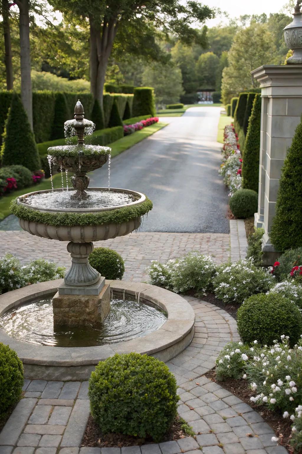 A water feature brings elegance and tranquility to your landscape.