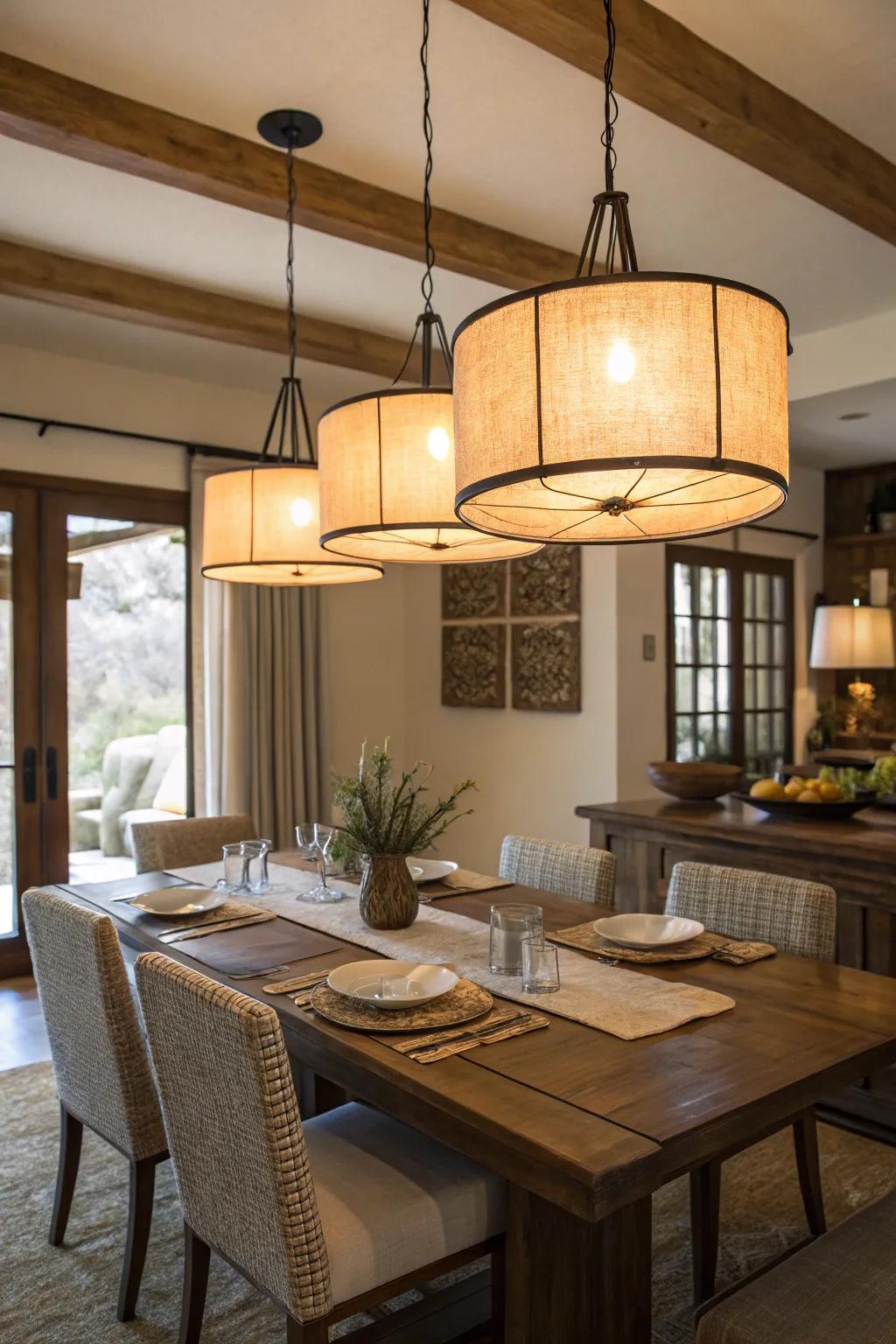 Neutral color palettes ensure versatility and harmony in your lighting choices.