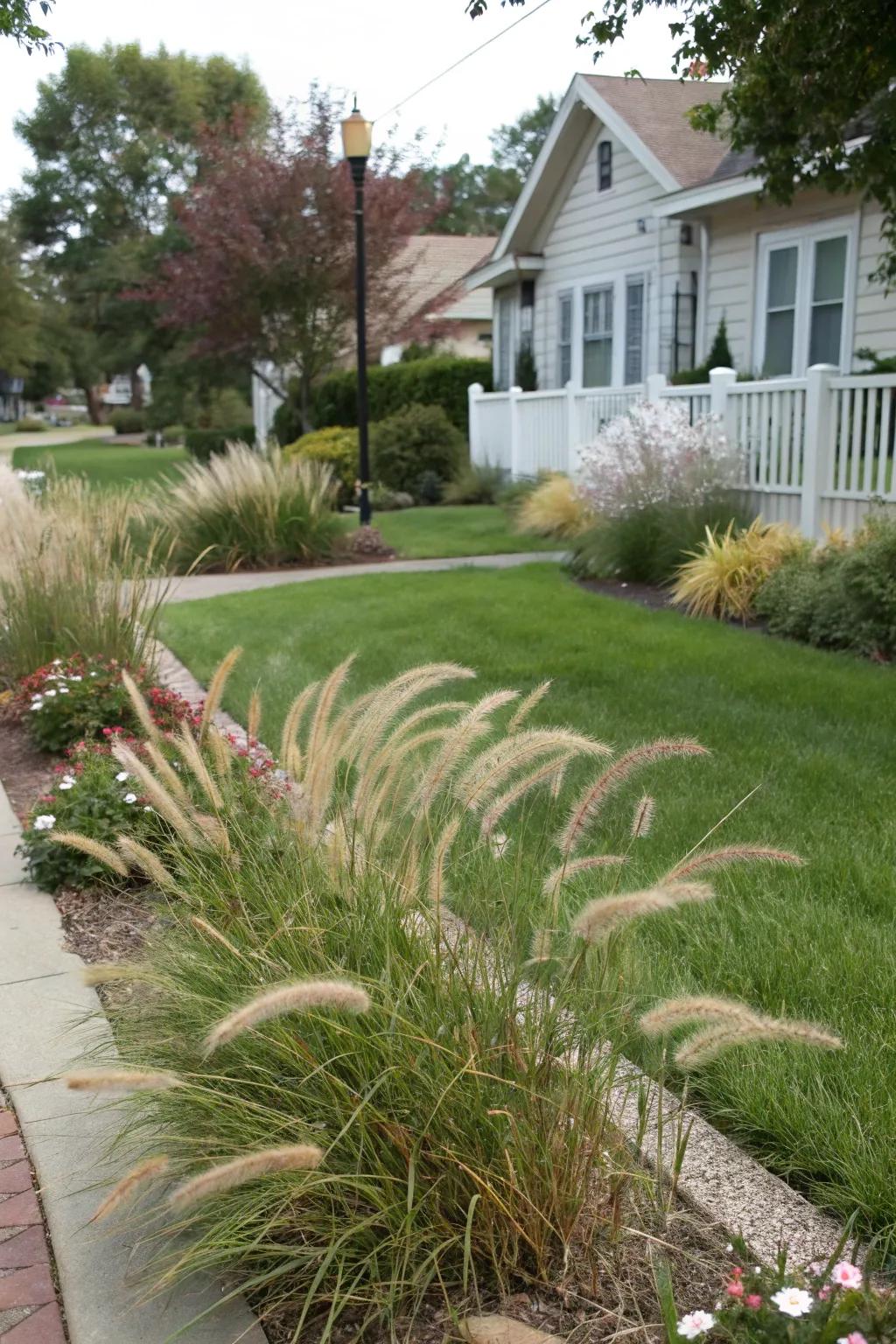 Ornamental grasses bring dynamic beauty to desert landscapes.