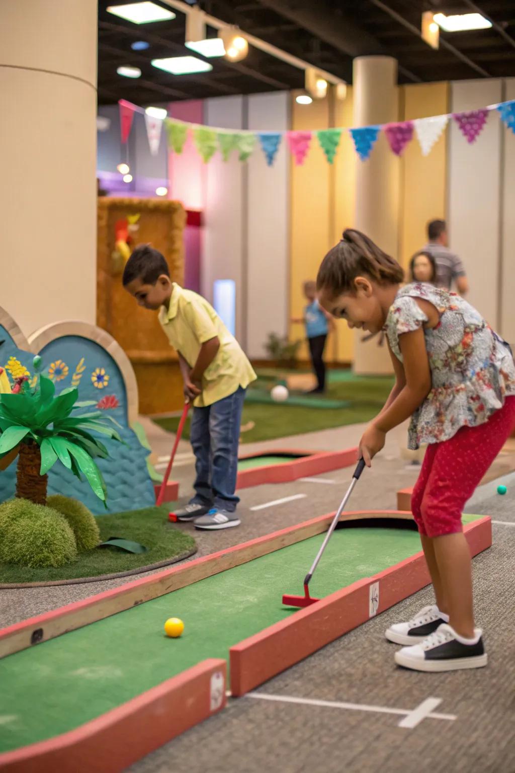 Turn your home into a mini-golf adventure for endless fun.