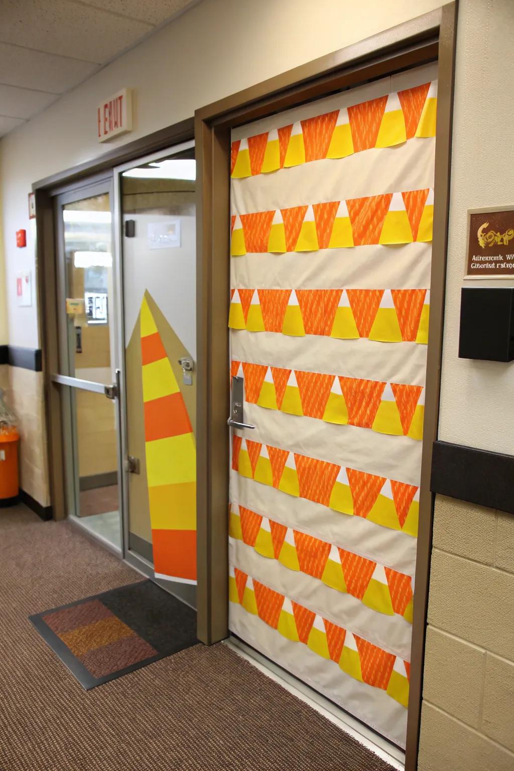 A sweet and festive door that’s hard to resist.