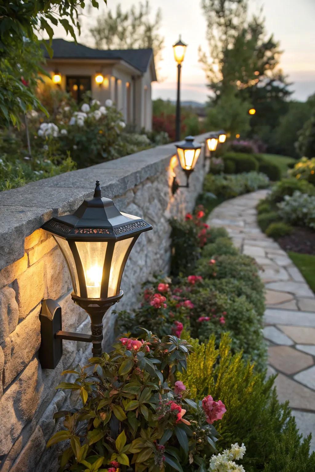 Go green with eco-friendly solar-powered lighting.