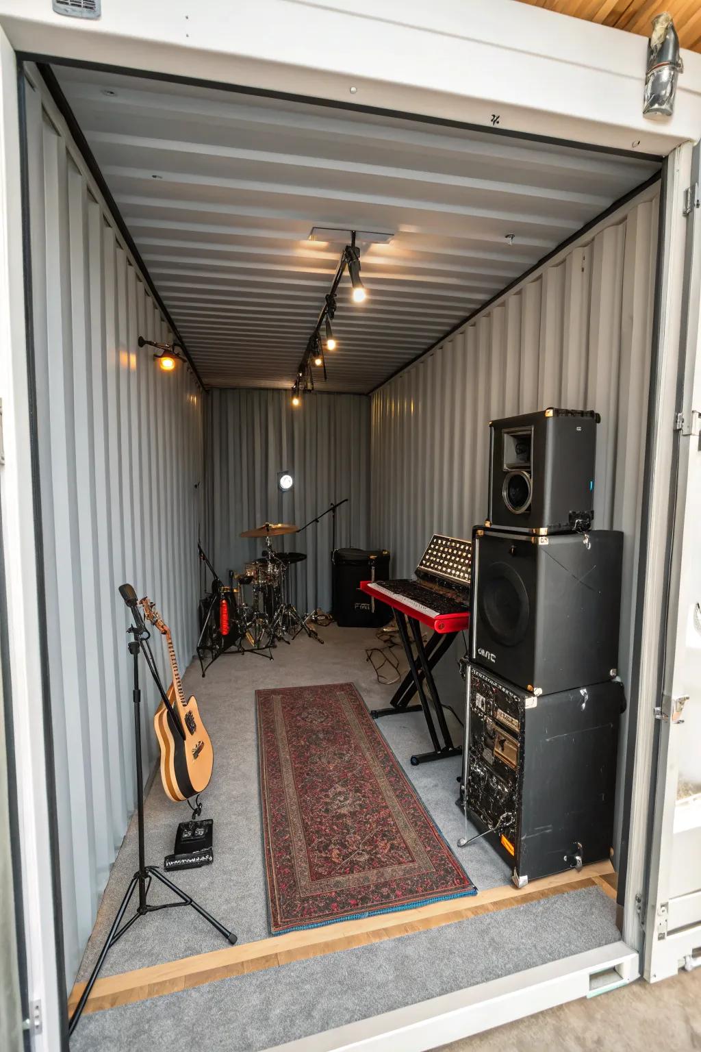 A music studio haven for creative minds.