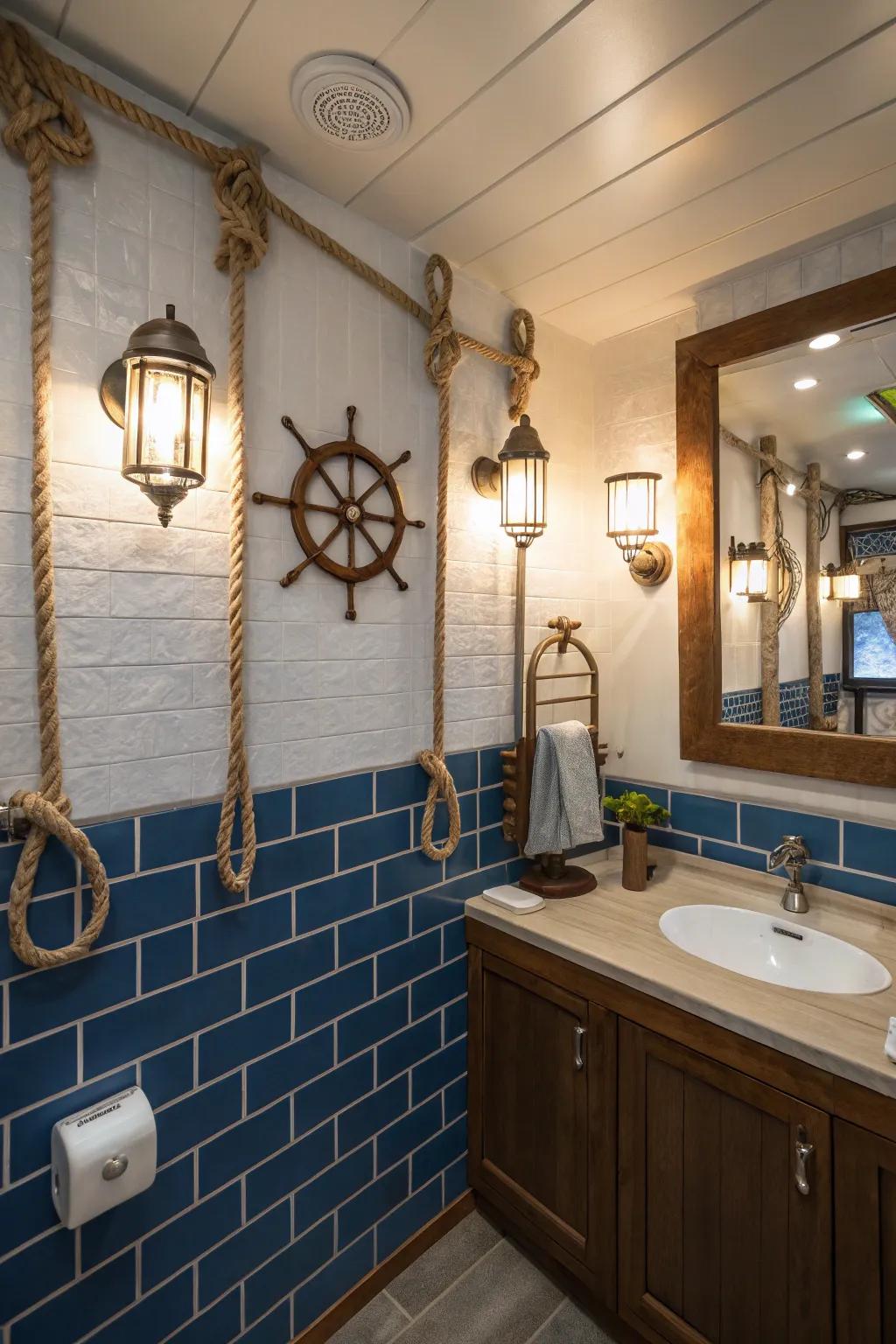 Nautical sconces offer charm and functionality in any space.