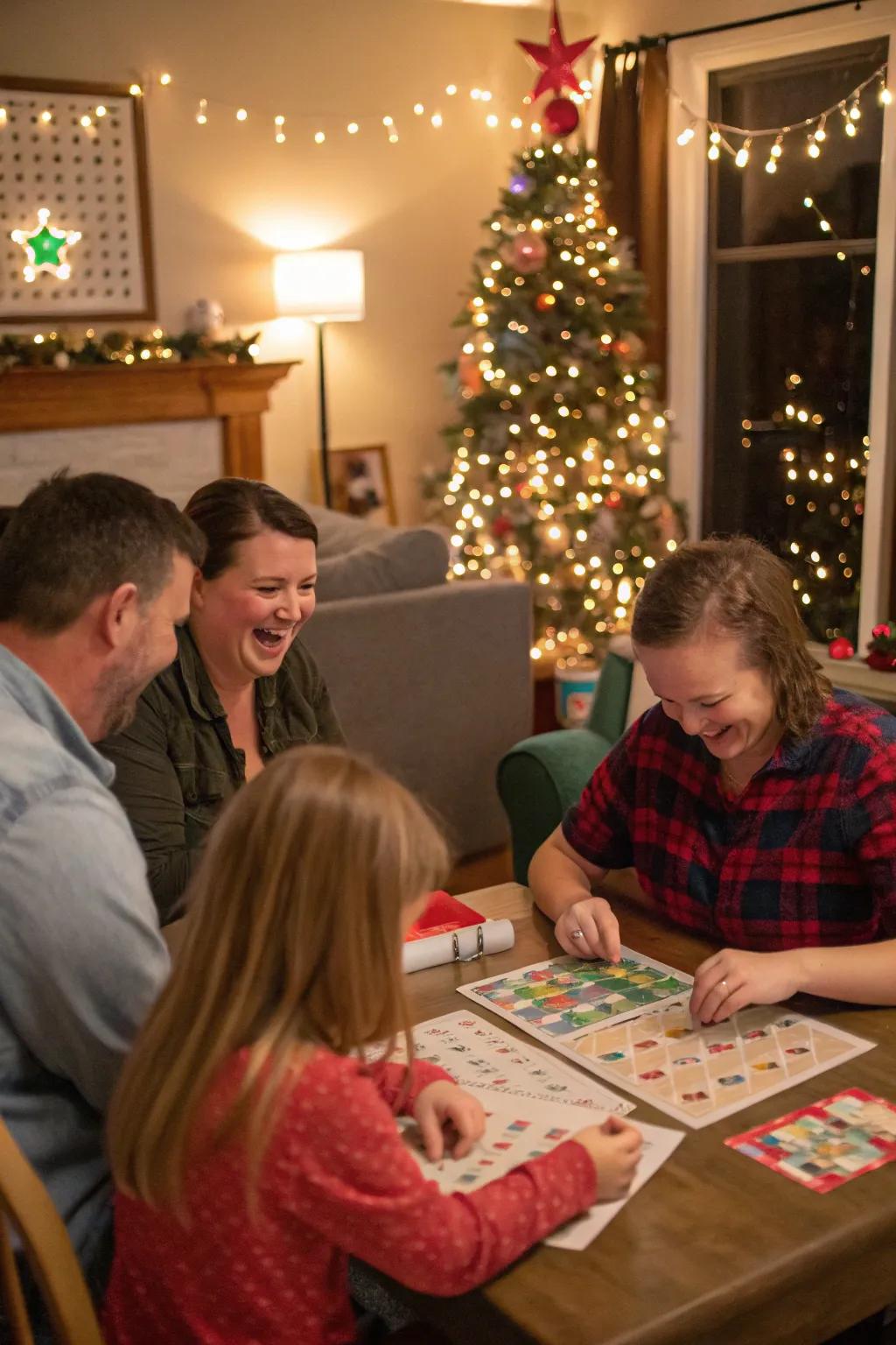 Have fun with a festive Christmas bingo night.