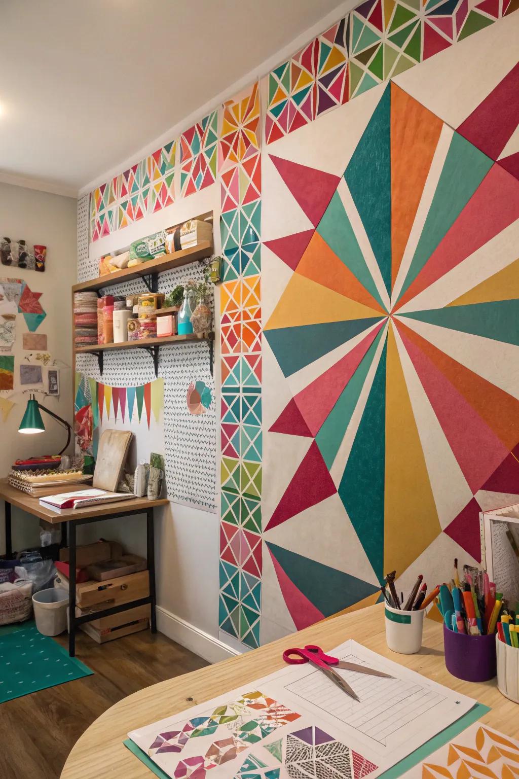 Inspire creativity with kaleidoscope patterns.