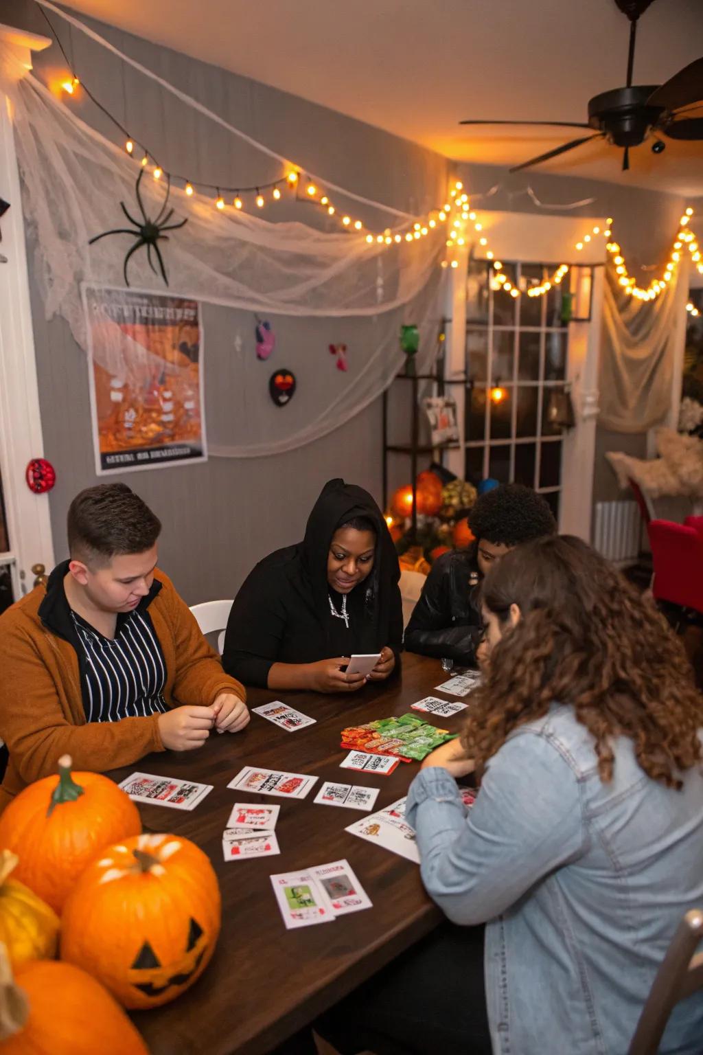 Test your knowledge with a spooky trivia night.