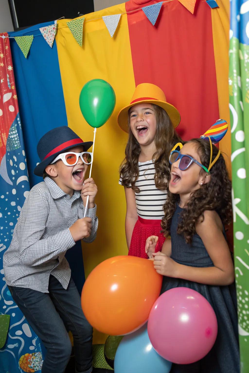 Capture memories with a delightful DIY photo booth.