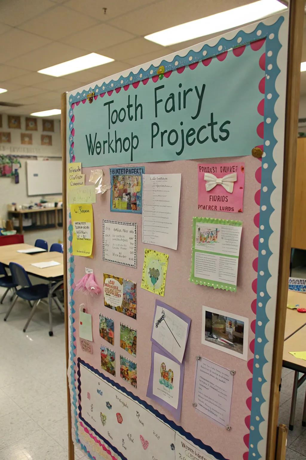 Discover the wonders of the Tooth Fairy's workshop.