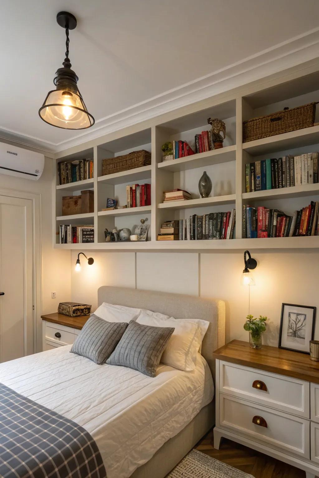 Wall-mounted solutions save space and enhance functionality.