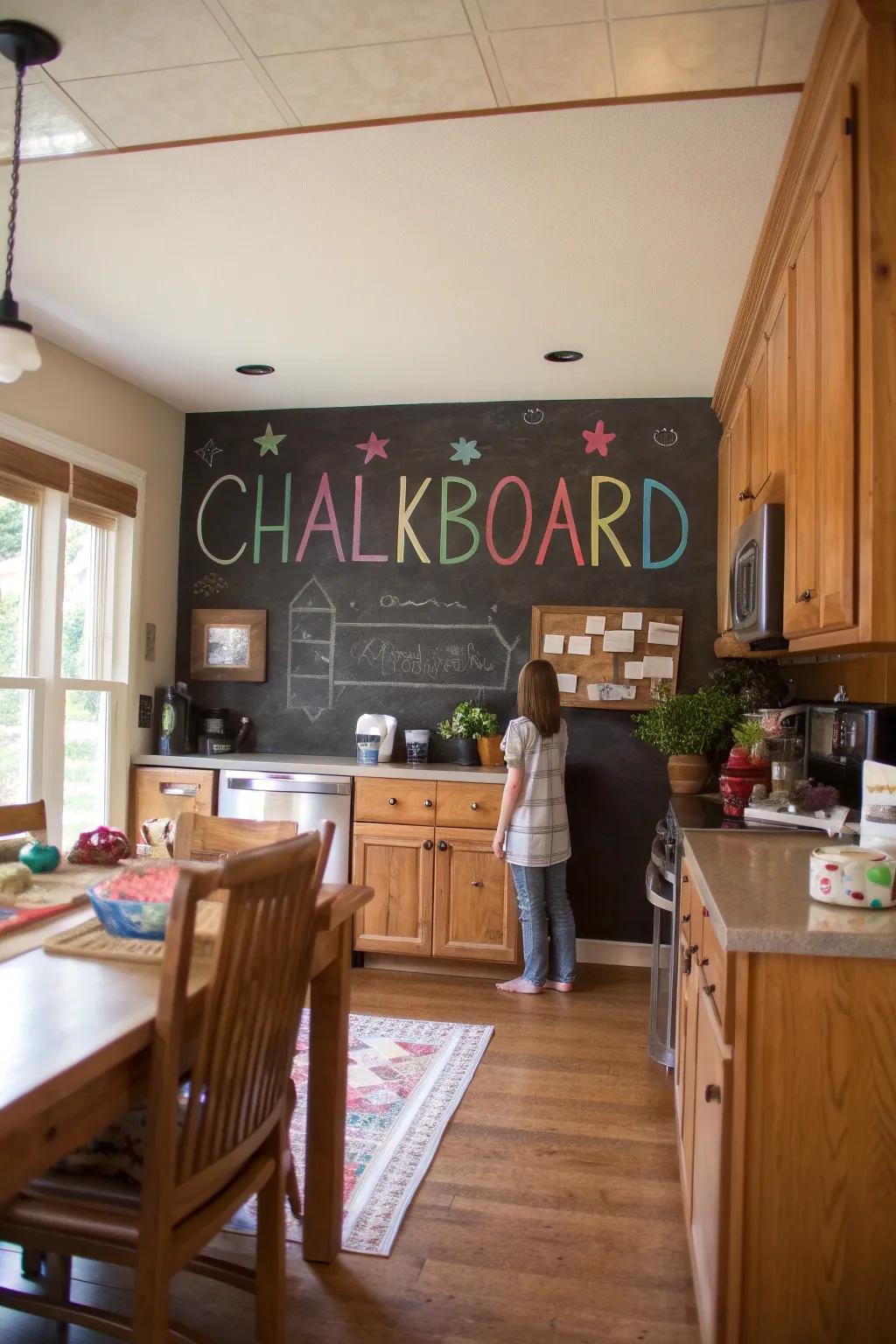 Chalkboards combine fun and function in your decor.