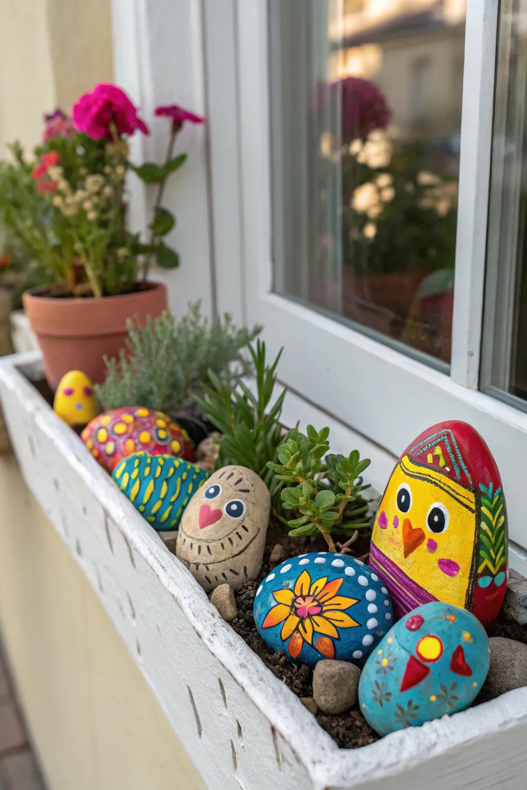 Crafty creations add a personal touch to your window box