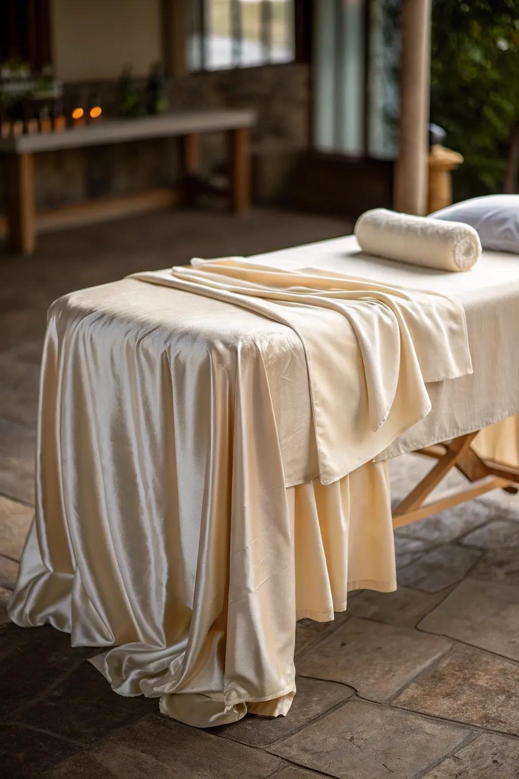 Experiment with textures to enhance the sensory experience.