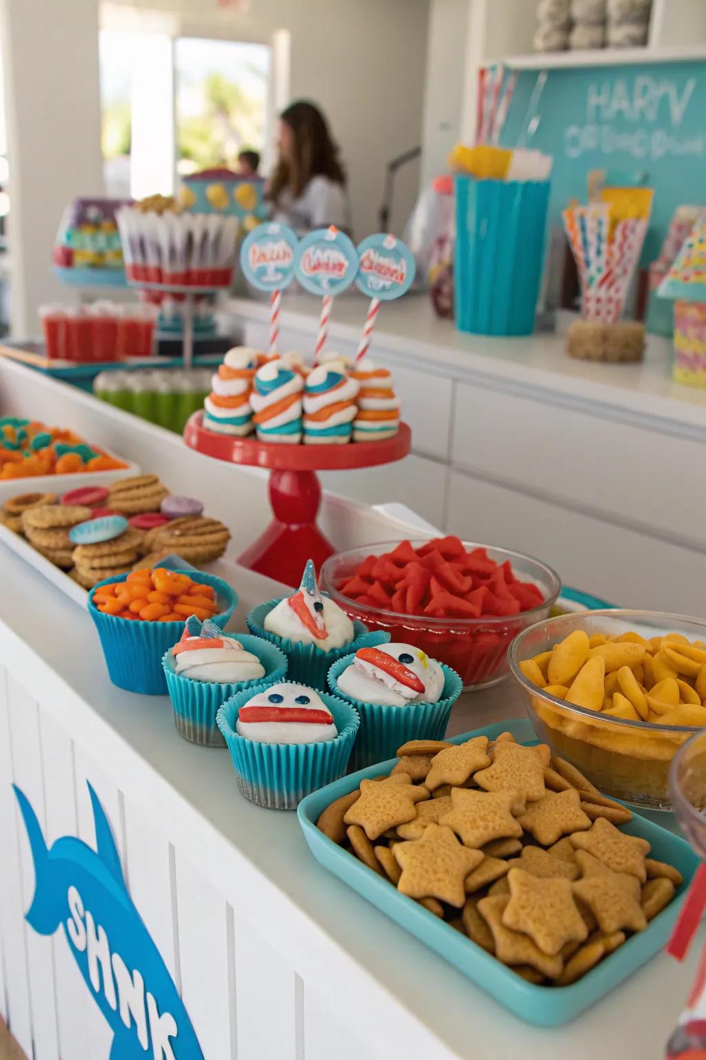 A snack bar that's as delightful to look at as it is to eat.