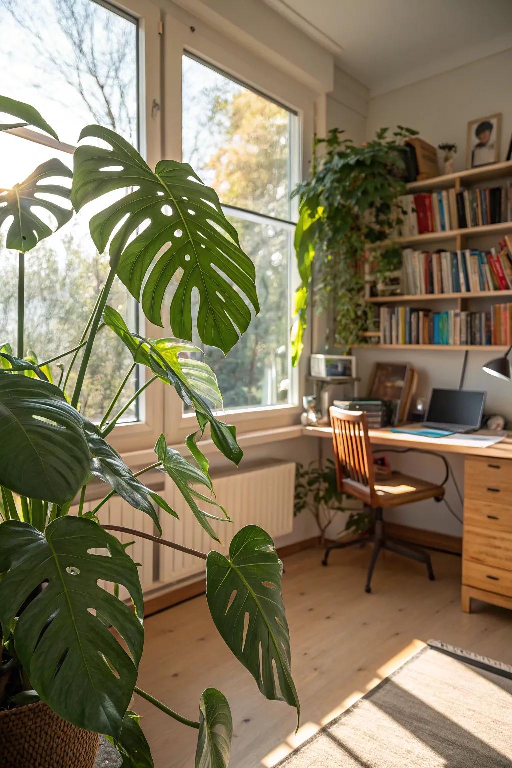 Enhance your windows with lush greenery