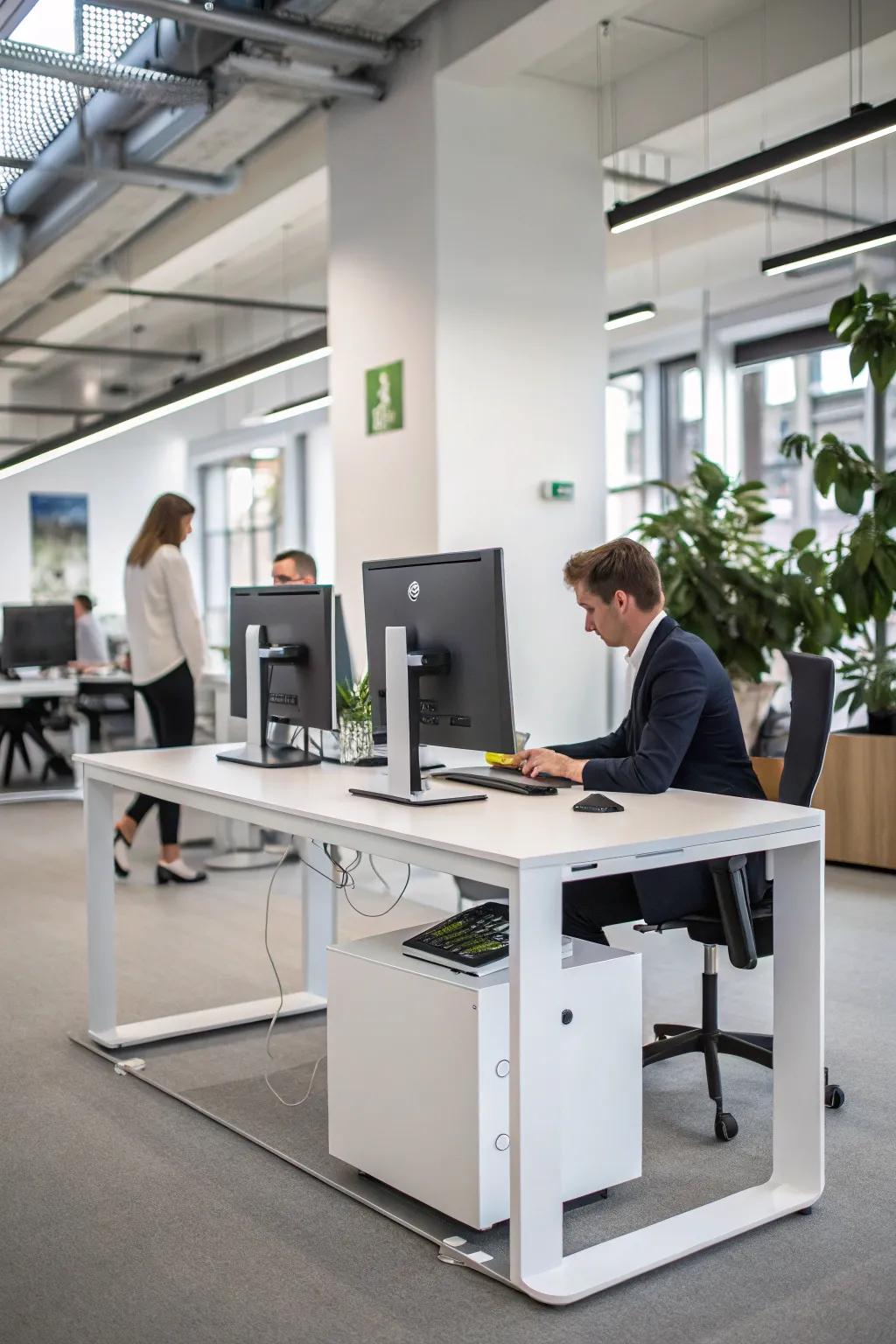 Integrated technology for a seamless work experience.