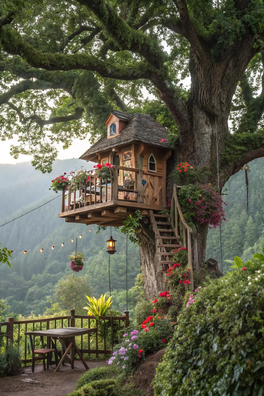 A magical treehouse brings childhood dreams to life.