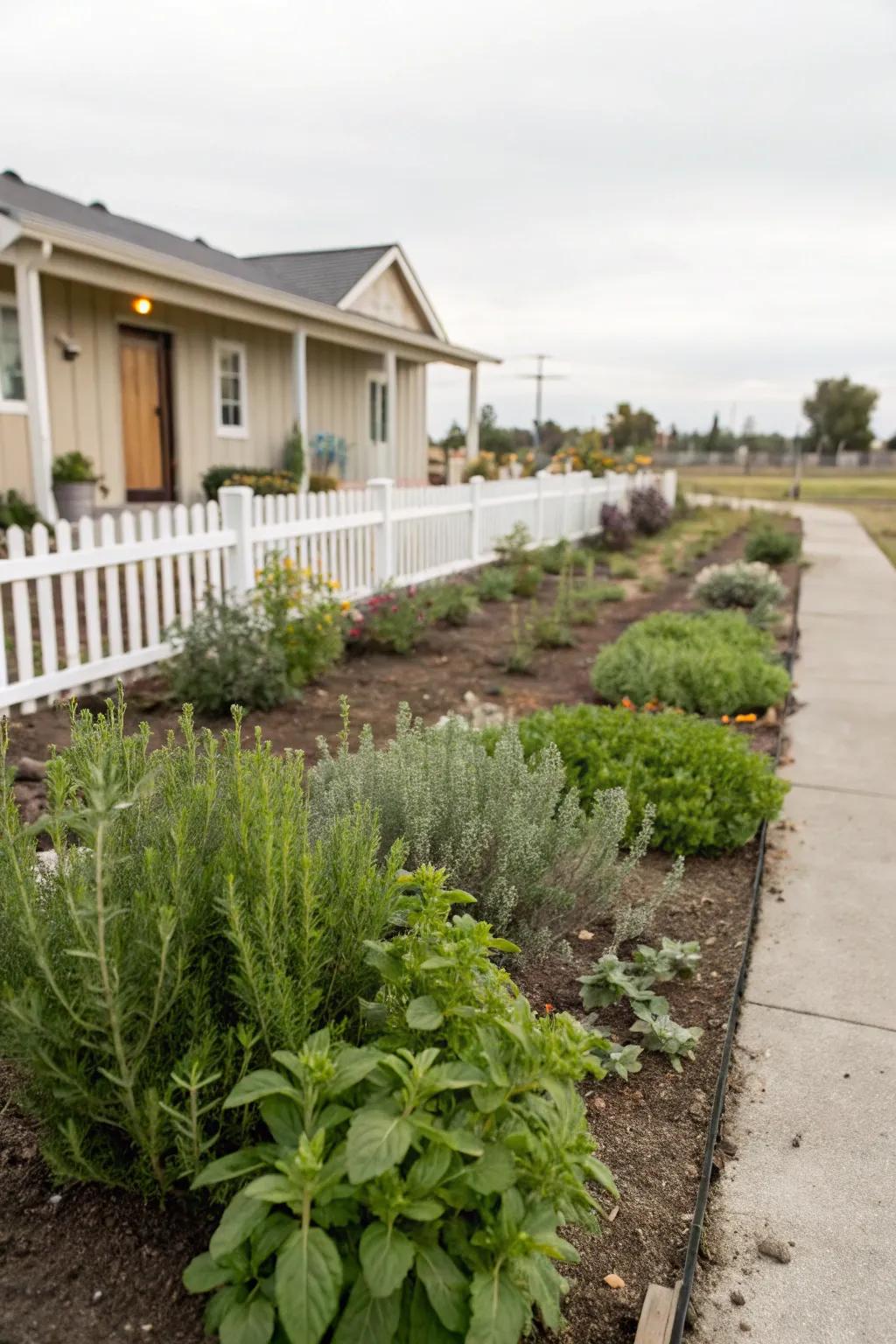 Edible landscaping adding beauty and utility