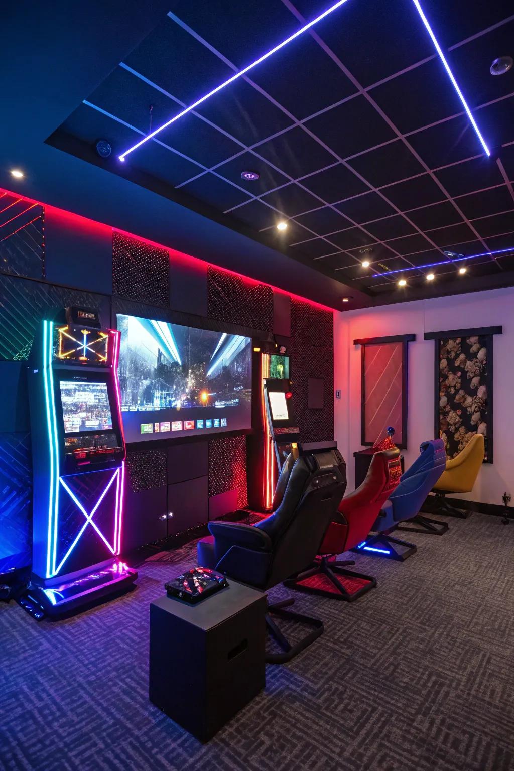 Interactive decor adds excitement and engagement to your gaming environment.