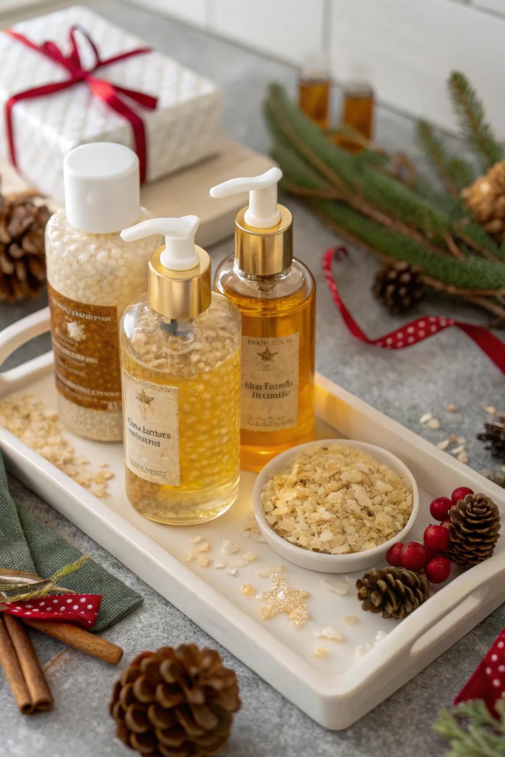 Gourmet hand soaps for a luxurious touch