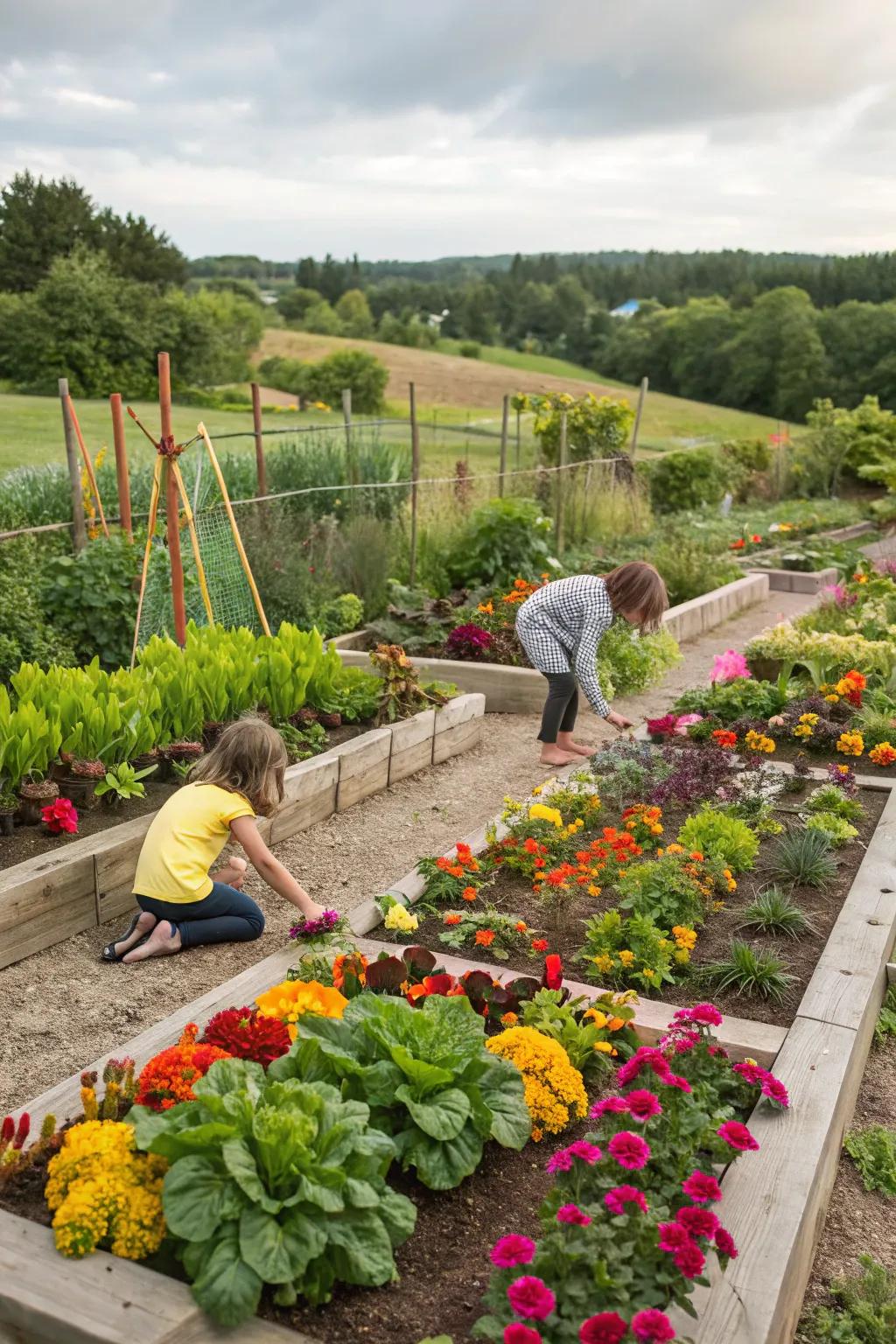 A kid-friendly garden inspires wonder and learning.