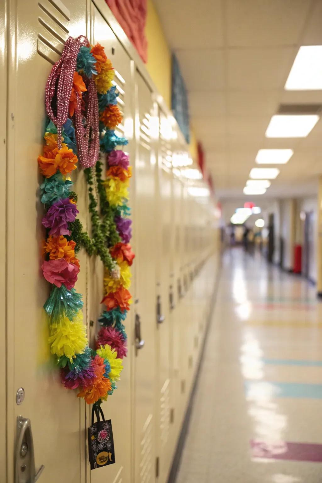 Add a whimsical touch with a handcrafted garland.