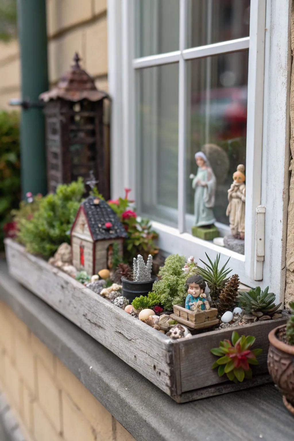 Transform your window box with artful arrangements