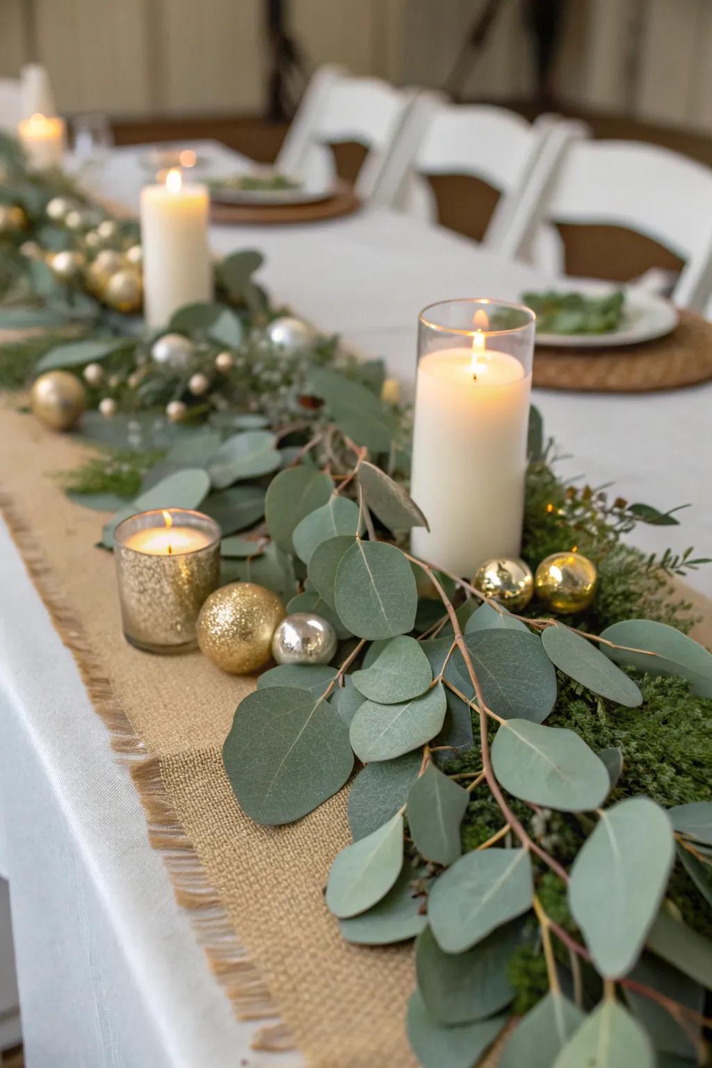 Serenity with a eucalyptus runner.