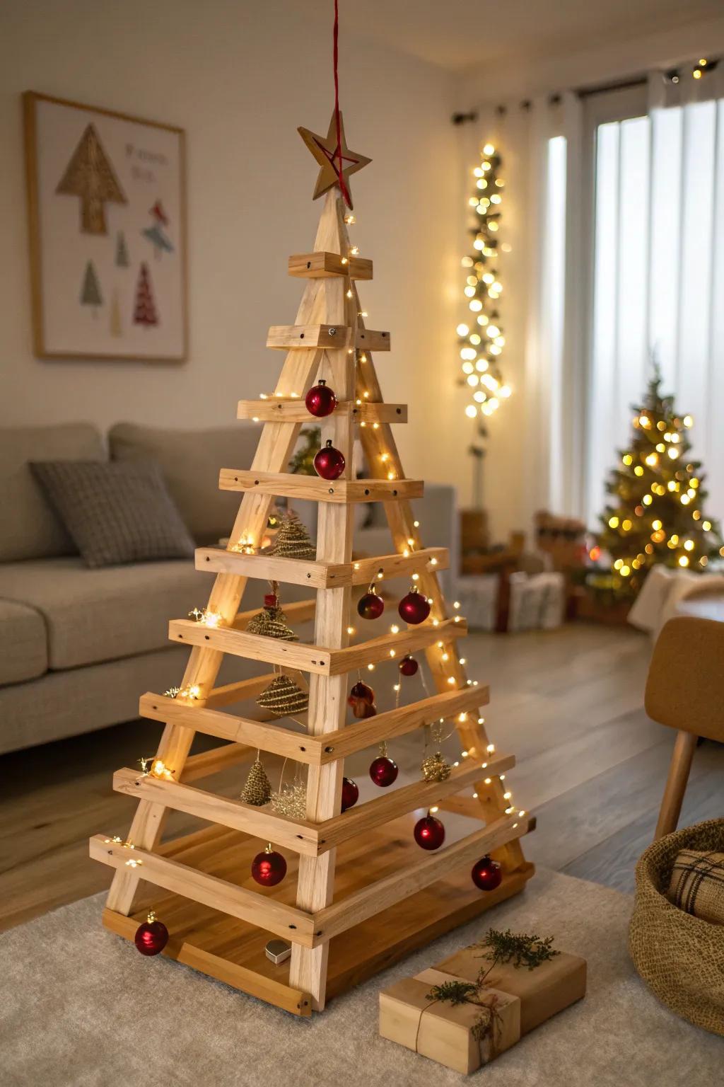 A playful, interactive tree that offers endless fun.