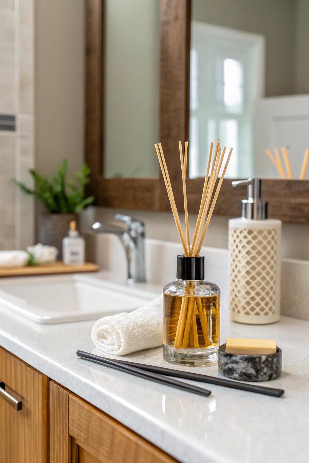 Aromatic diffusers that elevate the mood.