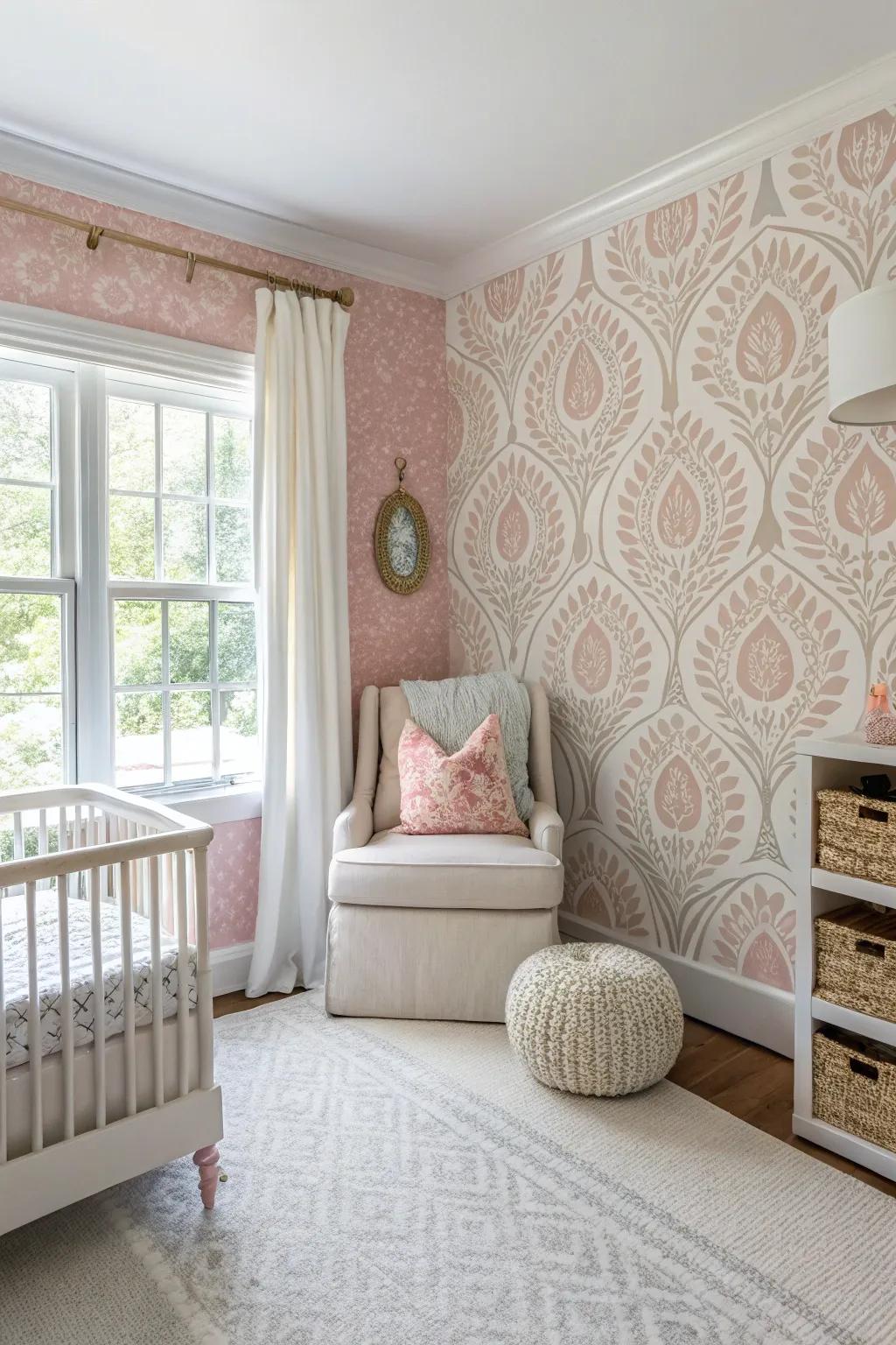 Wallpaper adds a personal and stylish touch to your walls.