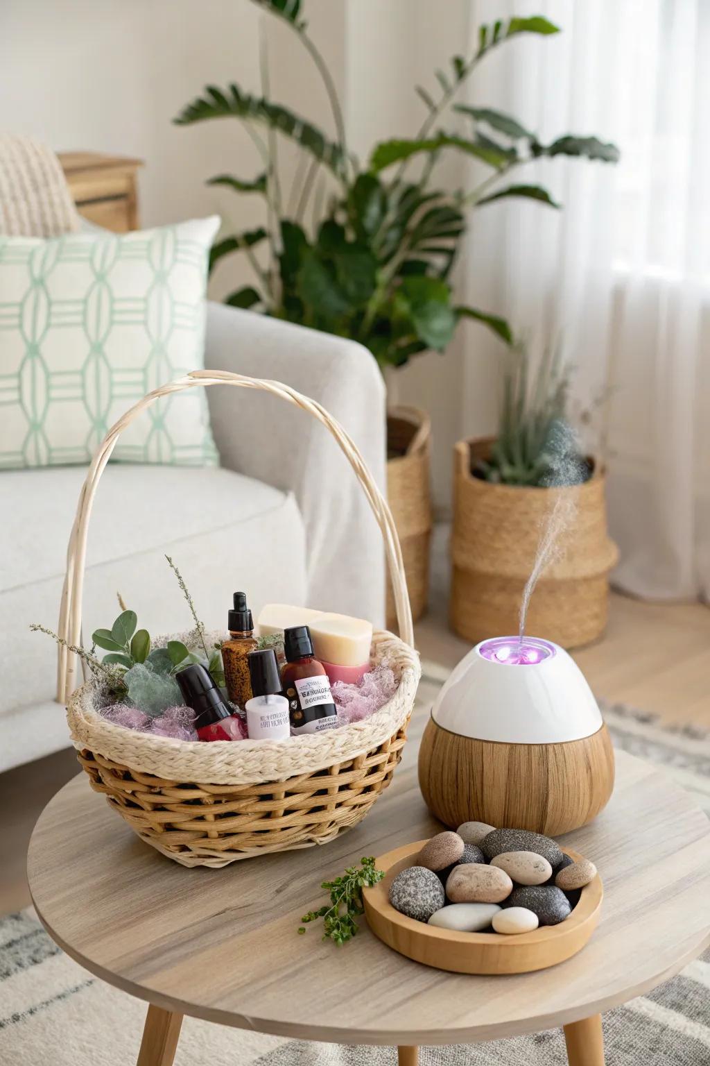 Create a serene ambiance with scented serenity.
