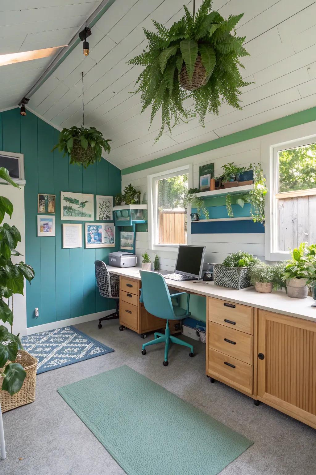 Boost creativity with an inspiring color scheme.