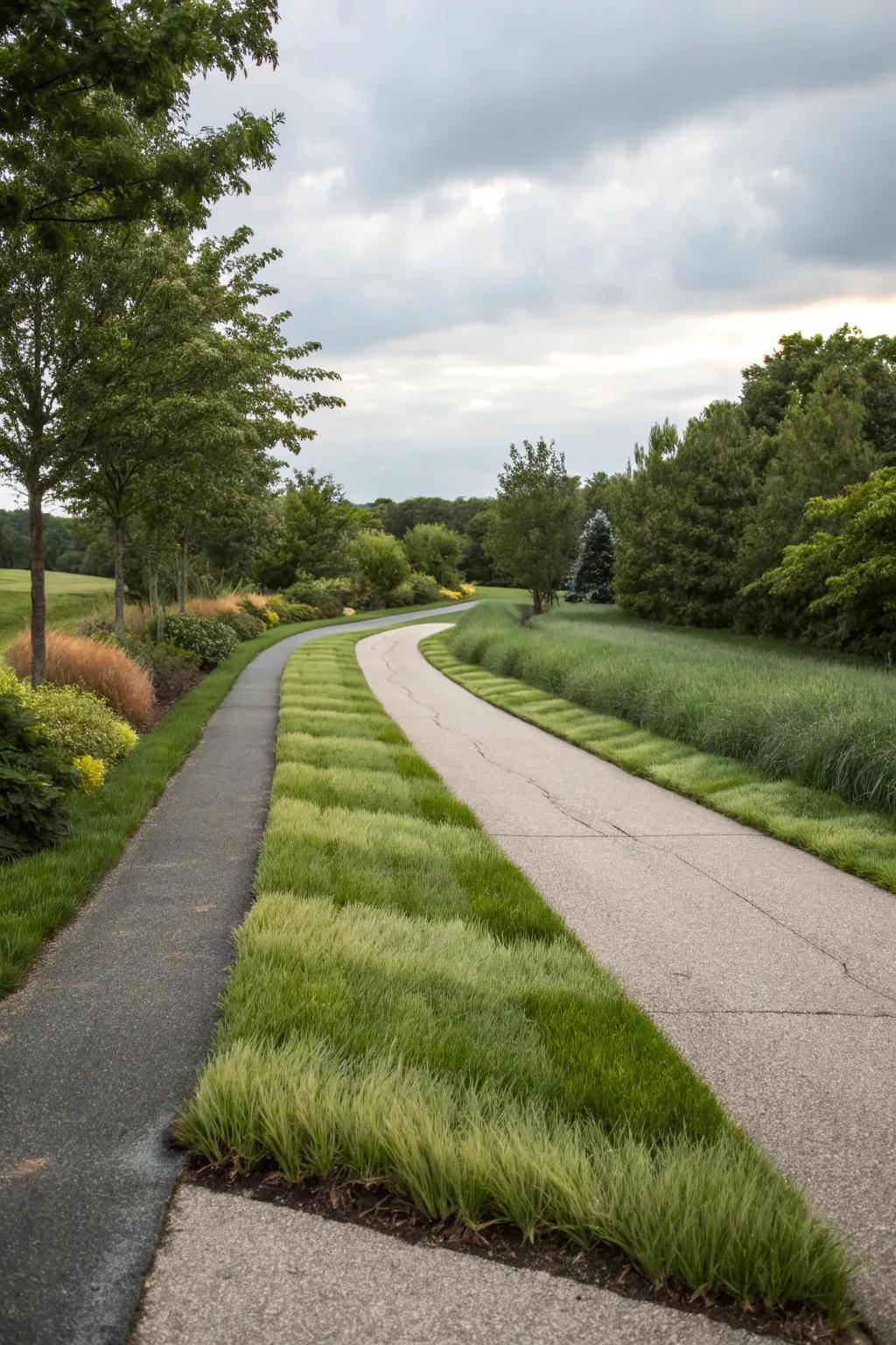 Dual-tone grass shades create stunning visual depth.