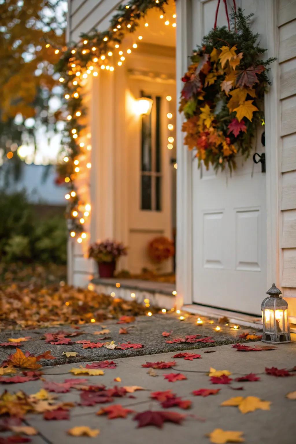 An enchanted entryway welcoming you home